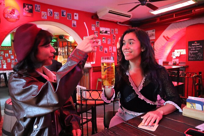 Saturday Night Pub Crawl for Professionals in Vienna, Austria - Kaktus Club finishes the route underground