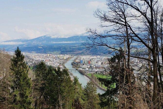 Scenic Innsbruck City and Mountain eBike Tour - Thaur Castle Ruins and the Inn Valley Below