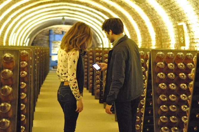 Schlumberger Sparkling Wine Cellar World Entrance Ticket in Vienna - Entering the 300-year-old Schlumberger cellars