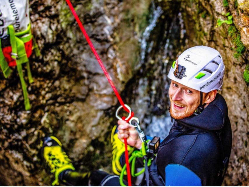 Schwarzwasserbach: Canyoning in Austria's Kleiwalsertal - Hiking up before the canyon work begins