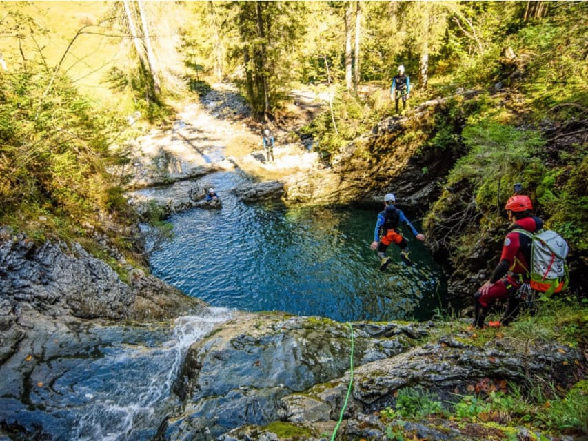 Schwarzwasserbach: Canyoning in Austria's Kleiwalsertal - Nature is part of the reward