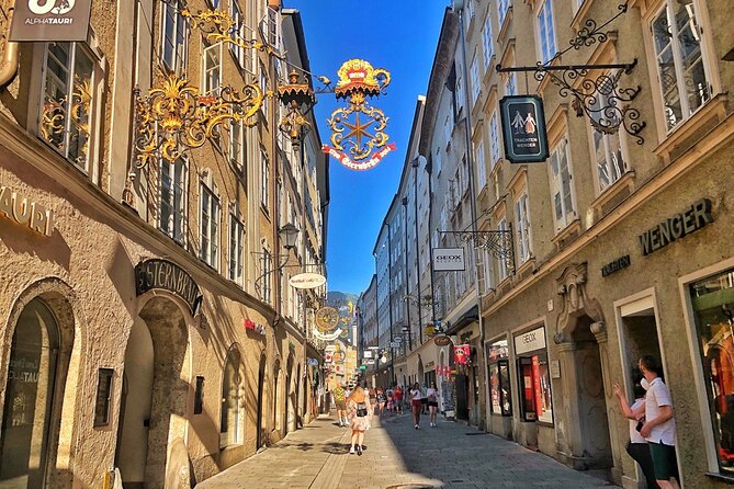 Self-Guided Tour of Salzburg: Stories, Photo Spots & Desserts - Mozart’s Birthplace and Getreidegasse stories