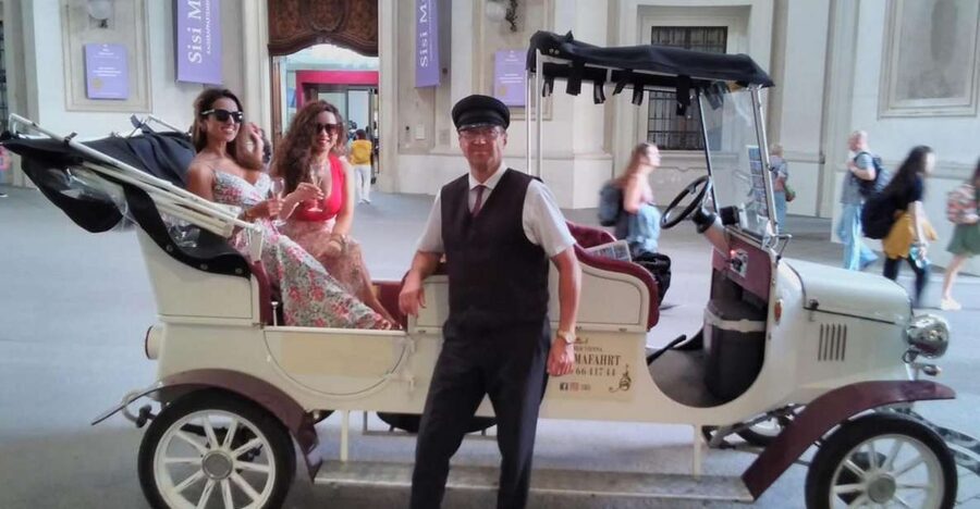 Sightseeing tour in electric vintage car (up to 5 people) - Starting at Herrengasse 12 Near the Hofburg