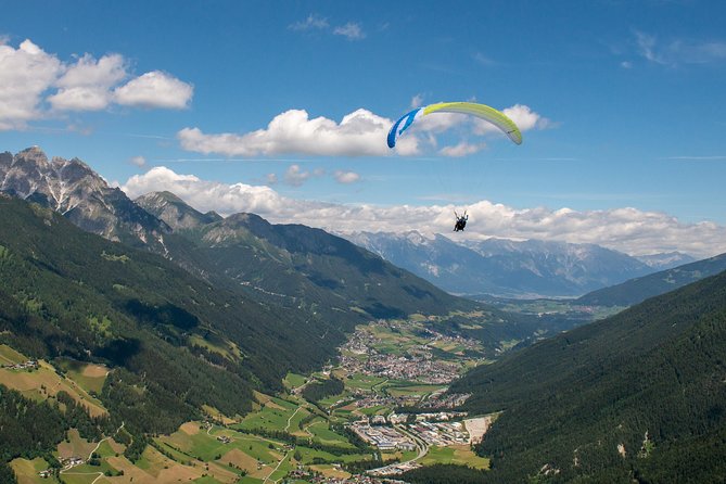 Tandem Paragliding Tirol, Austria - The Stubai Valley from above
