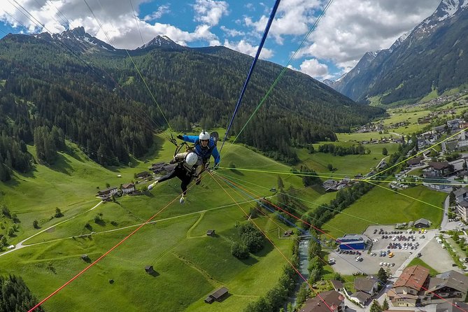 Tandem Paragliding Tirol, Austria - What takeoff feels like for a first-time flyer