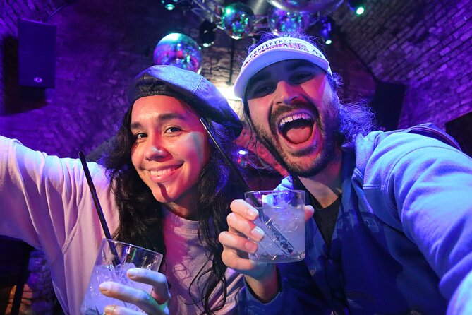 Thursday Night Pub Crawl for Professionals in Vienna, Austria - Daiquiri Shotothek, bright lights and student prices