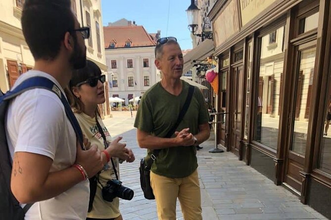 Trip from Vienna: Visit Bratislava - transport, lunch and guided tour included - Arriving at Most SNP in Bratislava
