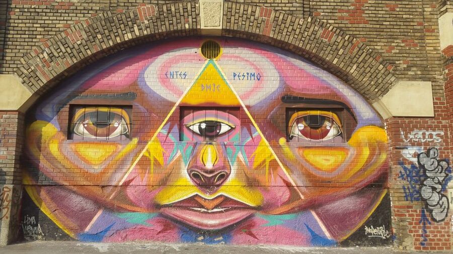 Vienna: 2-Hour Street Art Tour - Roßauer Lände beside the Danube Canal