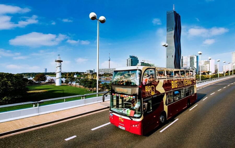 Vienna: Big Bus Hop-On, Hop-Off Tour by Open-Top Bus - The audio commentary and onboard comfort