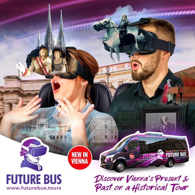 Vienna: Bus Tour with Virtual Reality Experience - First views: the Opera, Heroes Square, and Maria Theresia Square