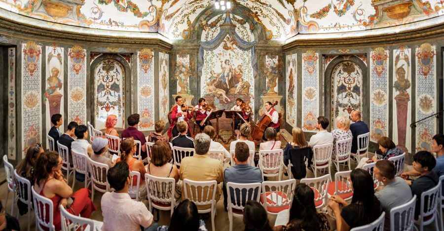 Vienna: Classical Concert at Mozart's First House - Entering the Sala Terrena