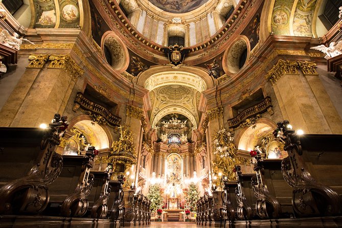 Vienna Classical Concert at St. Peter’s Church - Inside the vaults, seating is part of the gamble