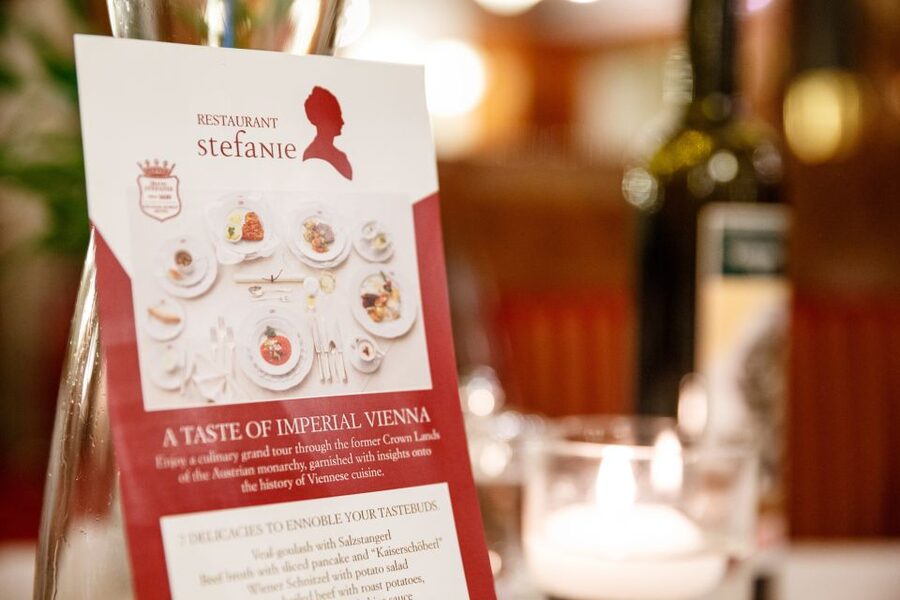 Vienna: Culinary Experience at Restaurant Stefanie - What the Imperial Vienna theme really means