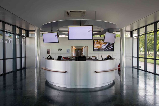 Vienna Danube Tower - The express lift to the 150-meter viewing platform