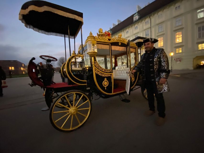 Vienna: Electric-Imperial Carriage Sightseeing Tour - Am Hof, Café Central, and Minoritenkirche