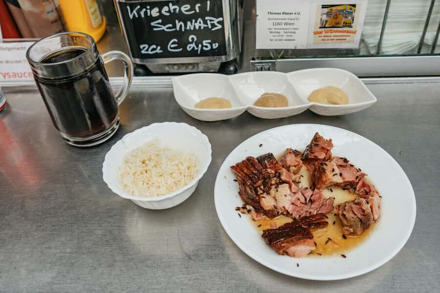 Vienna: Guided Foodie Walking Tour with Tastings and Coffee - Local markets at Brunnenmarkt or Viktor-Adler-Markt