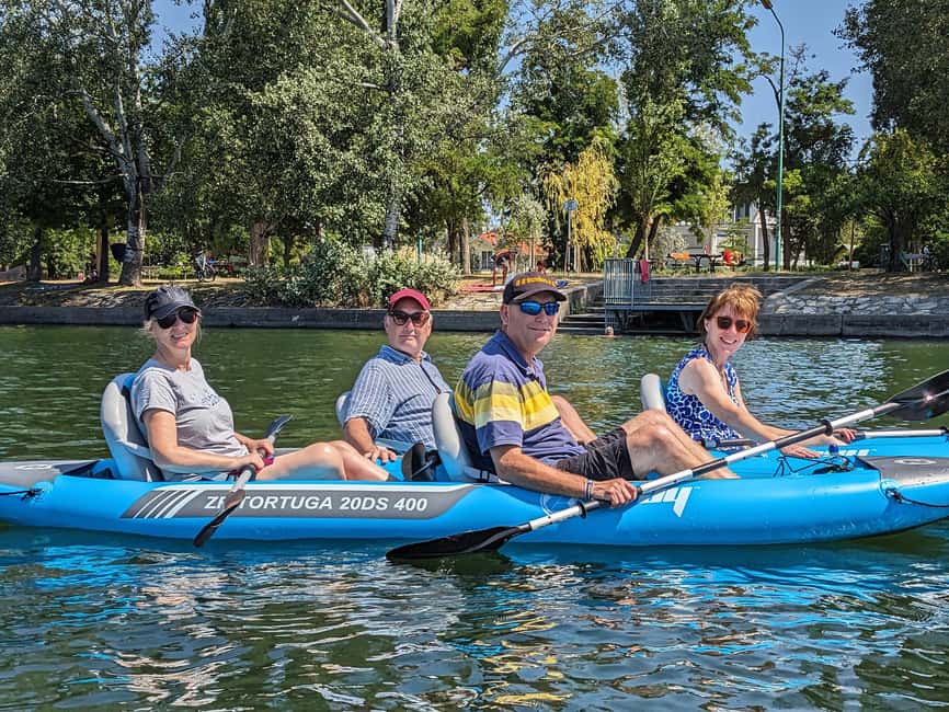Vienna: Guided Kayaking Tour - Gänsehäufel and the local summer mood