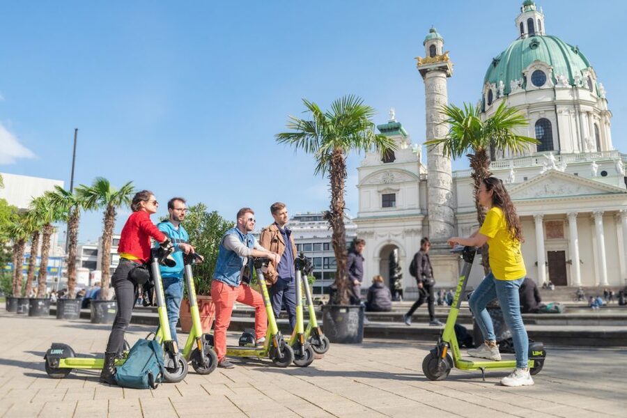 Vienna: Guided Tour by Kick Bike or E-Scooter with a Local - Choosing between the kick bike and e-scooter