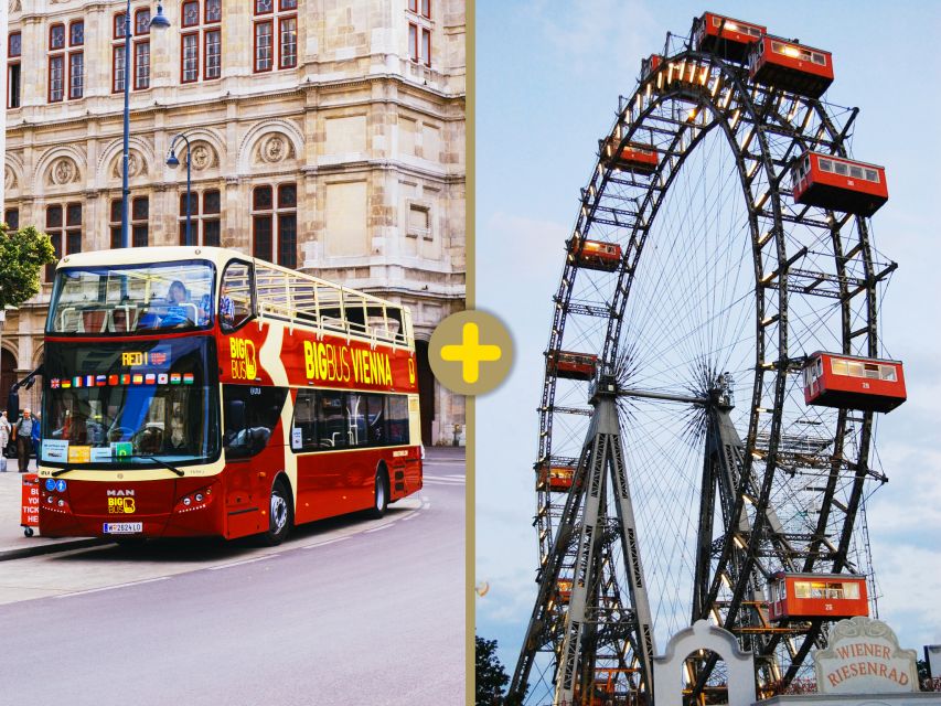 Vienna: Hop-on Hop-off, Ferris Wheel, and River Cruise - Key points to know before you go