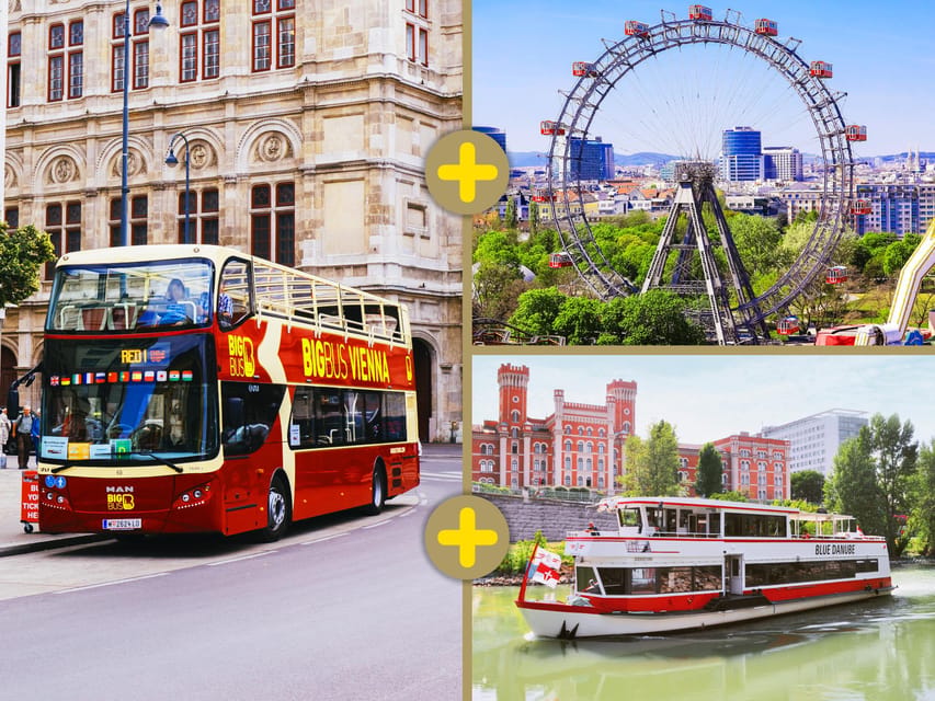 Vienna: Hop-on Hop-off, Ferris Wheel, and River Cruise - The Palace Route: Schönbrunn and Vienna’s grand estates