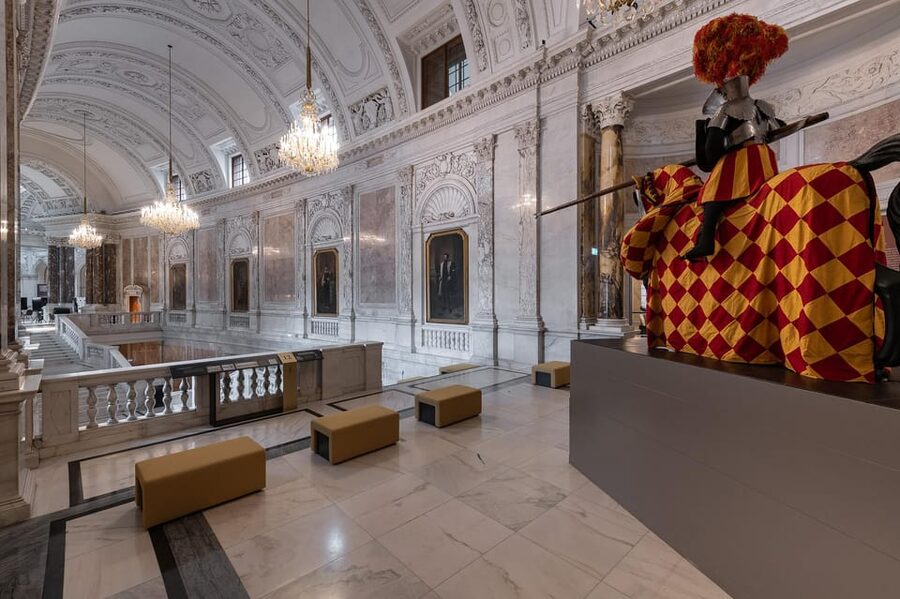 Vienna: Imperial Treasury & New Hofburg Palace Combo Ticket - The Imperial Armoury: armor on horseback