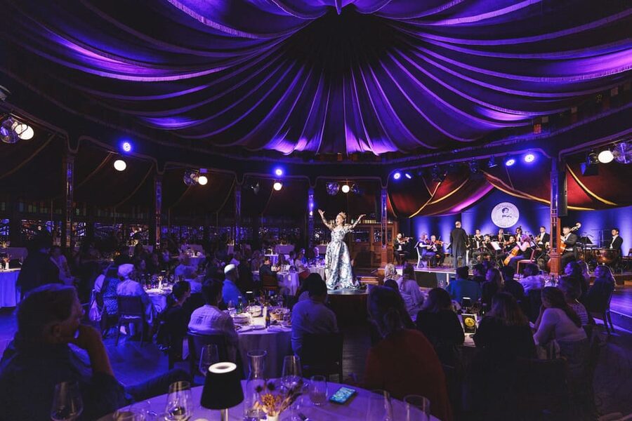 Vienna: Johann Strauss Dinner Show at the Prater - Act One: Strauss with a full orchestra
