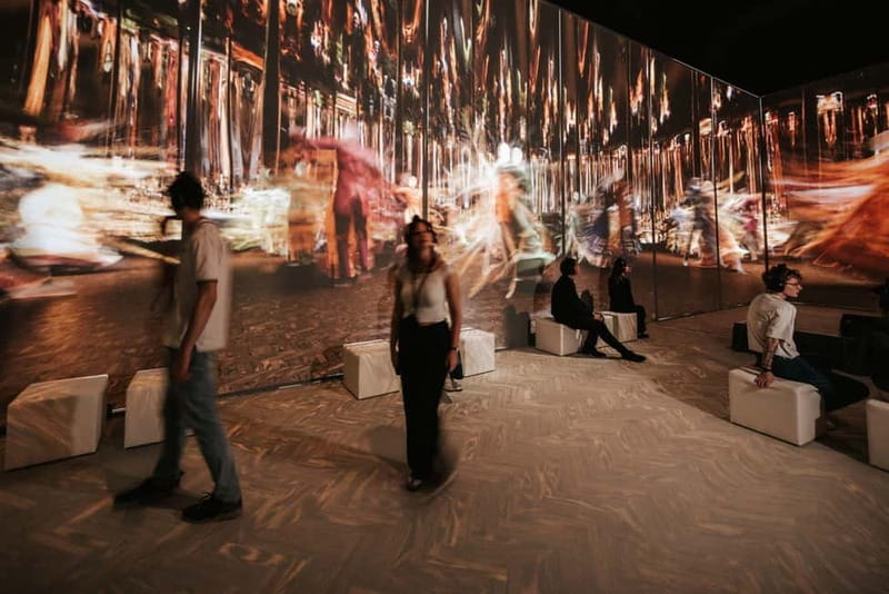 Vienna: Johann Strauss - Immersive Audiovisual Experience Ticket - The first rooms: Strauss through sound and image