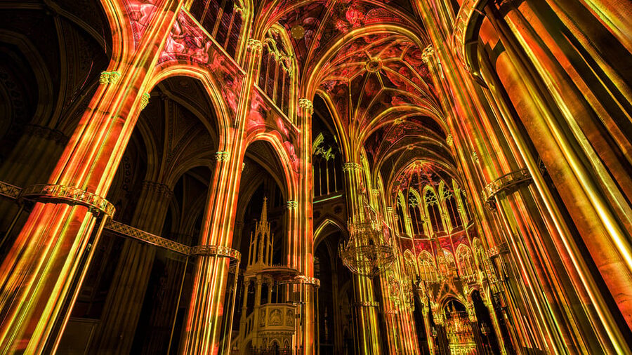 Vienna: Light of Creation Votive Church Immersive Light Show - Key points to know before booking