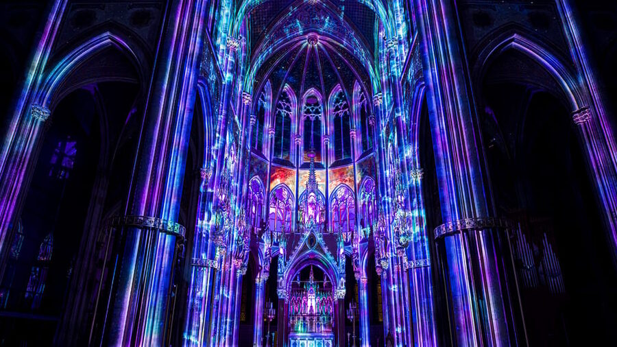 Vienna: Light of Creation Votive Church Immersive Light Show - Why Light of Creation works so well in Votive Church