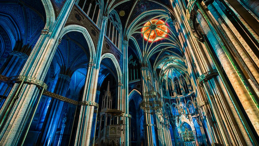 Vienna: Light of Creation Votive Church Immersive Light Show - The temperature is the real practical issue