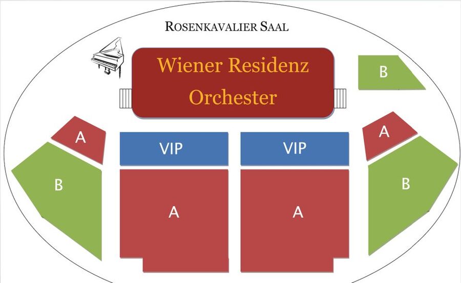 Vienna: Mozart & Strauss Classical Concert at Börse Palace - Seating, drinks, and the small practical details