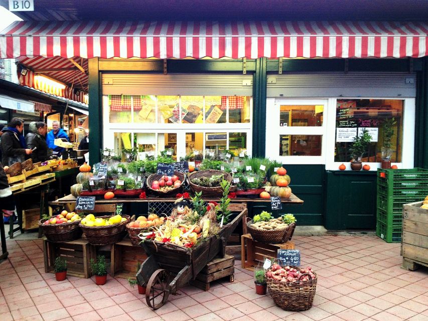 Vienna: Naschmarkt Food Tasting Tour - The tasting stops: from falafel to oysters
