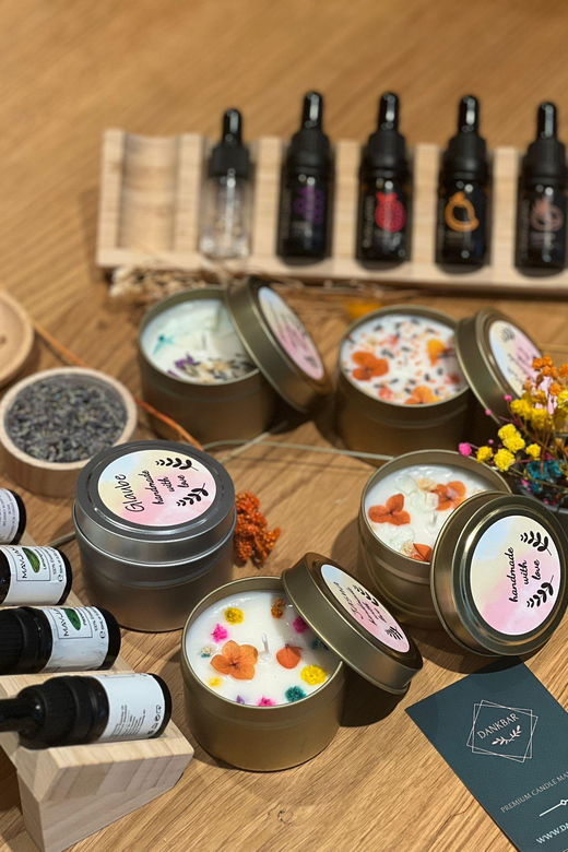Vienna: Natural soy wax candles Workshop - Special sessions with different creative themes