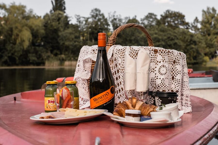 Vienna: Retro Boat Tour on the Danube River with Picnic - A quieter side of Vienna on the Old Danube