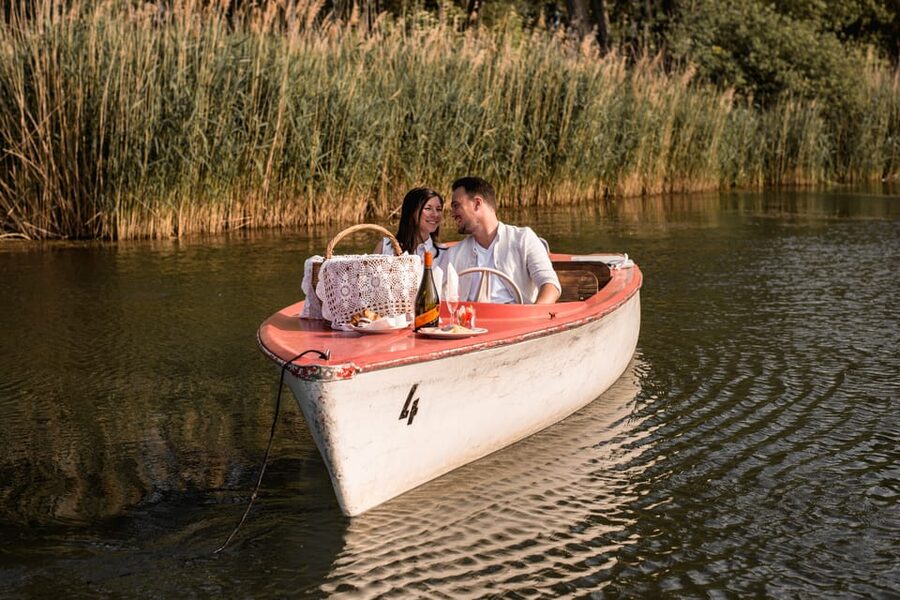 Vienna: Retro Boat Tour on the Danube River with Picnic - Two hours of easy cruising