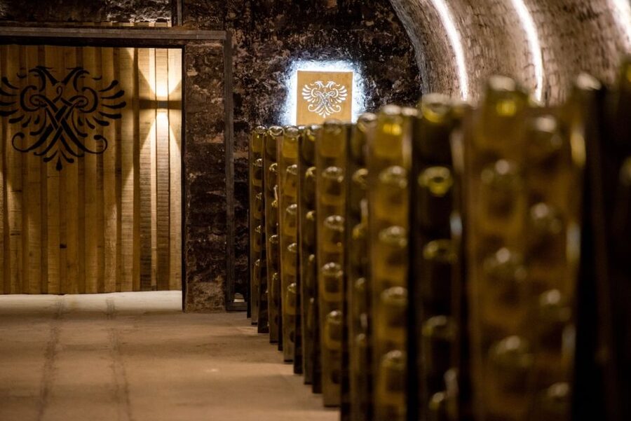 Vienna: Schlumberger Wine Cellar Guided or Self-Guided Tour - Hand-riddling, disgorging, and dosage explained