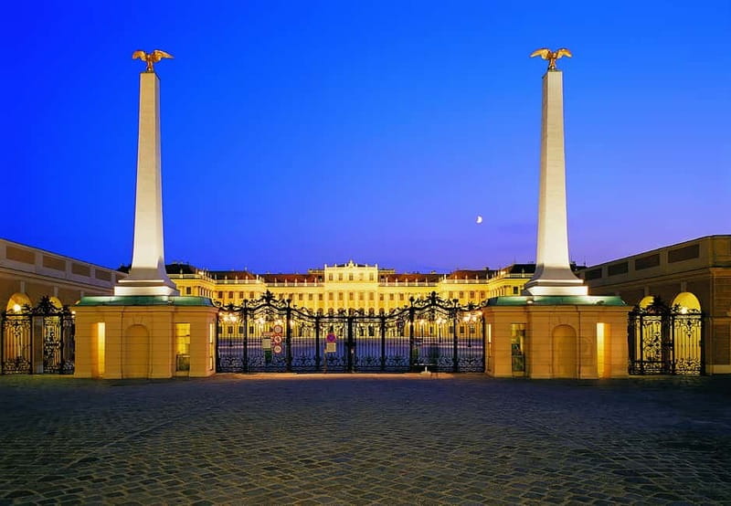Vienna: Schönbrunn Palace Evening Tour, Dinner and Concert - Dinner with dumpling soup, roast beef, and strudel