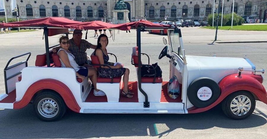 Vienna: Sightseeing Tour in a 1920s Classic Style Car - The Albertina and State Opera begin the story