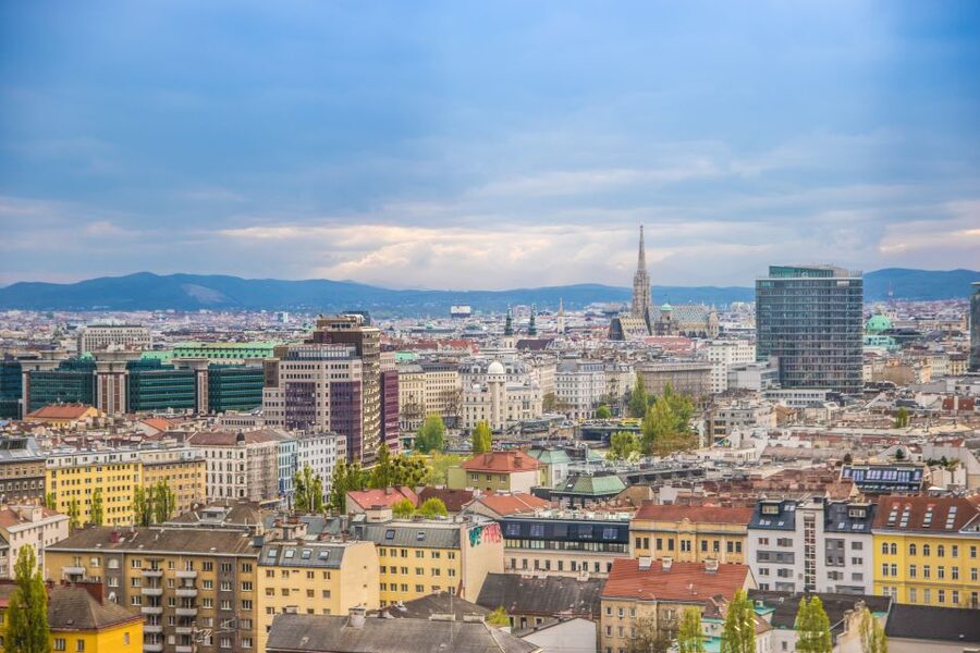 Vienna: Skip-the-cashier-desk-line Giant Ferris Wheel Ride - What you see from the top