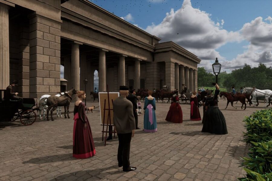 Vienna: Time Traveling Virtual Reality Sightseeing Tour - Scene Three: Plague, Music, and Augustin
