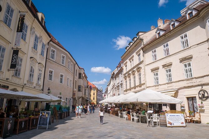 Vienna to Budapest and Bratislava Private Full Day Guided Tour - Bratislava Old Town in roughly two to three hours