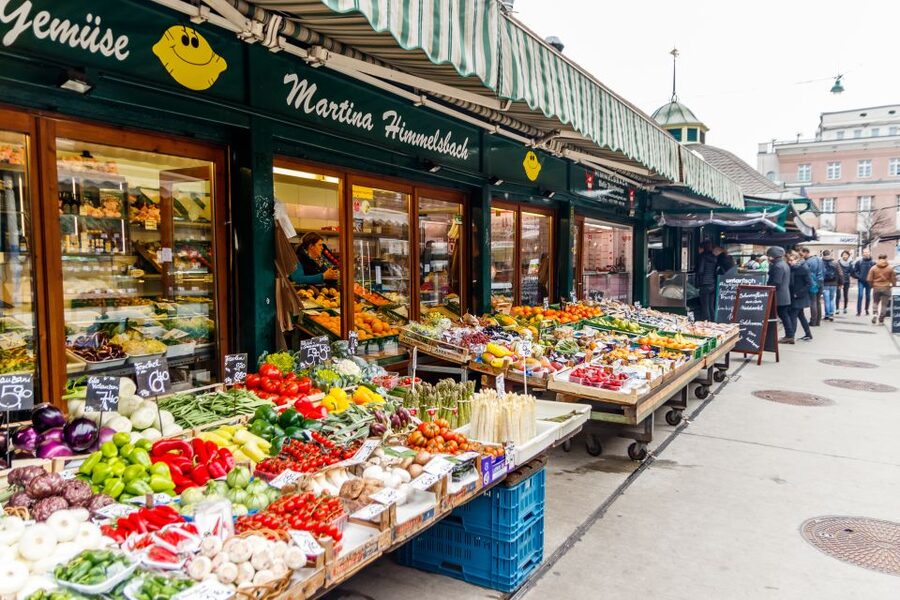 Vienna: Typical Austrian Food Tour with Coffee House Visit - Ten minutes to the market and Austrian cheese