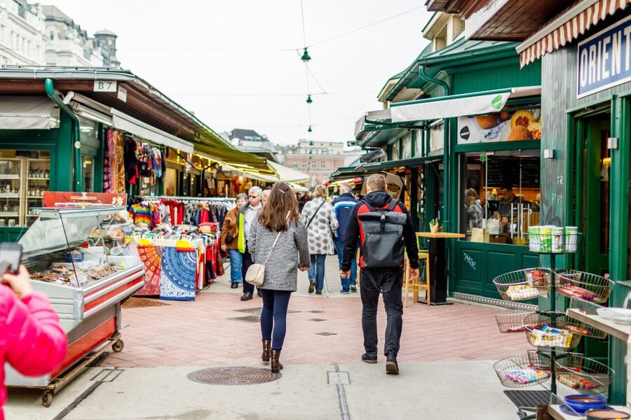 Vienna: Typical Austrian Food Tour with Coffee House Visit - Candy making, chocolate, and the sweeter stops