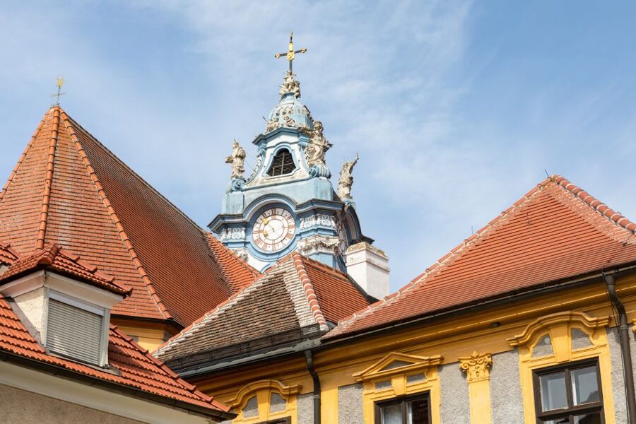 Vienna: Wachau Valley, Melk Abbey Tour with Danube Boat Trip - Inside Melk Abbey and its remarkable library