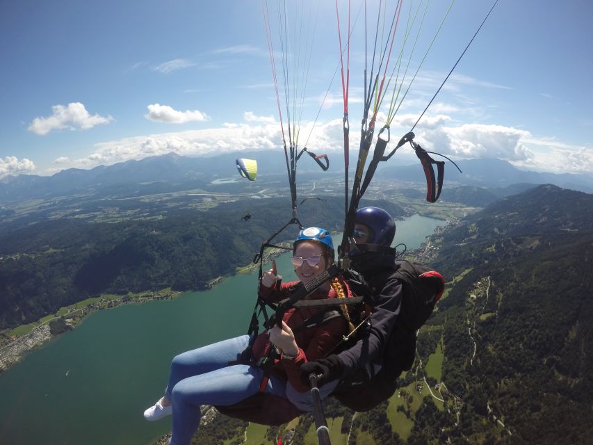 Villach/Ossiachersee: Paragliding "Panorama" Tandemflug - Why this Carinthian flight is worth considering