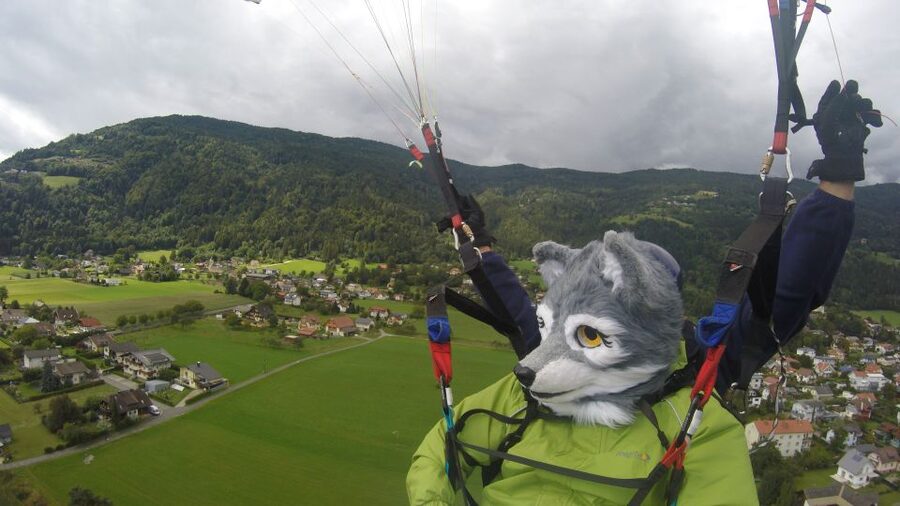 Villach/Ossiachersee: Paragliding "Panorama" Tandemflug - Five minutes to take in Gerlitzen