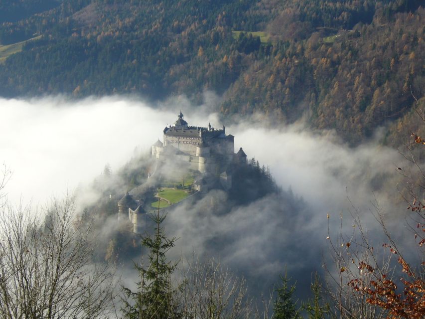 Werfen: Hohenwerfen Castle Entrance Ticket - Arriving at a fortress above the Salzach Valley