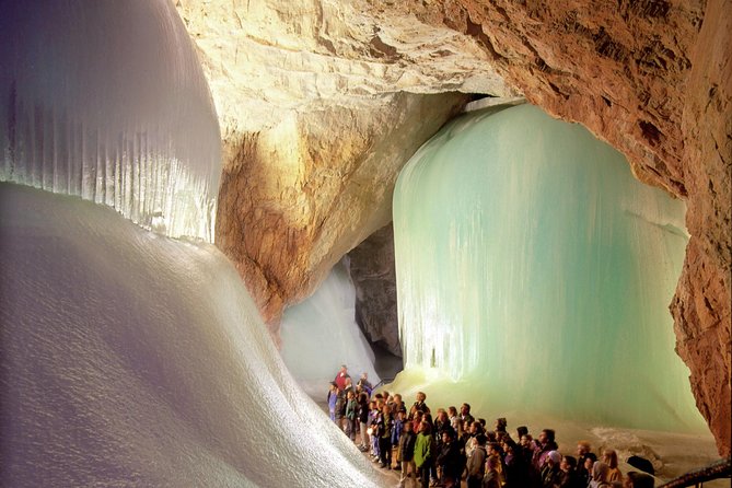 Werfen World's Largest Ice Caves and Golling Waterfalls Tour - Inside the world of ice
