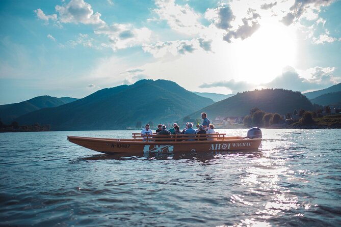 Wine tasting on traditional wooden boats in Wachau Valley - Captain Hermann, Captain Lukas, and the value of a private guide